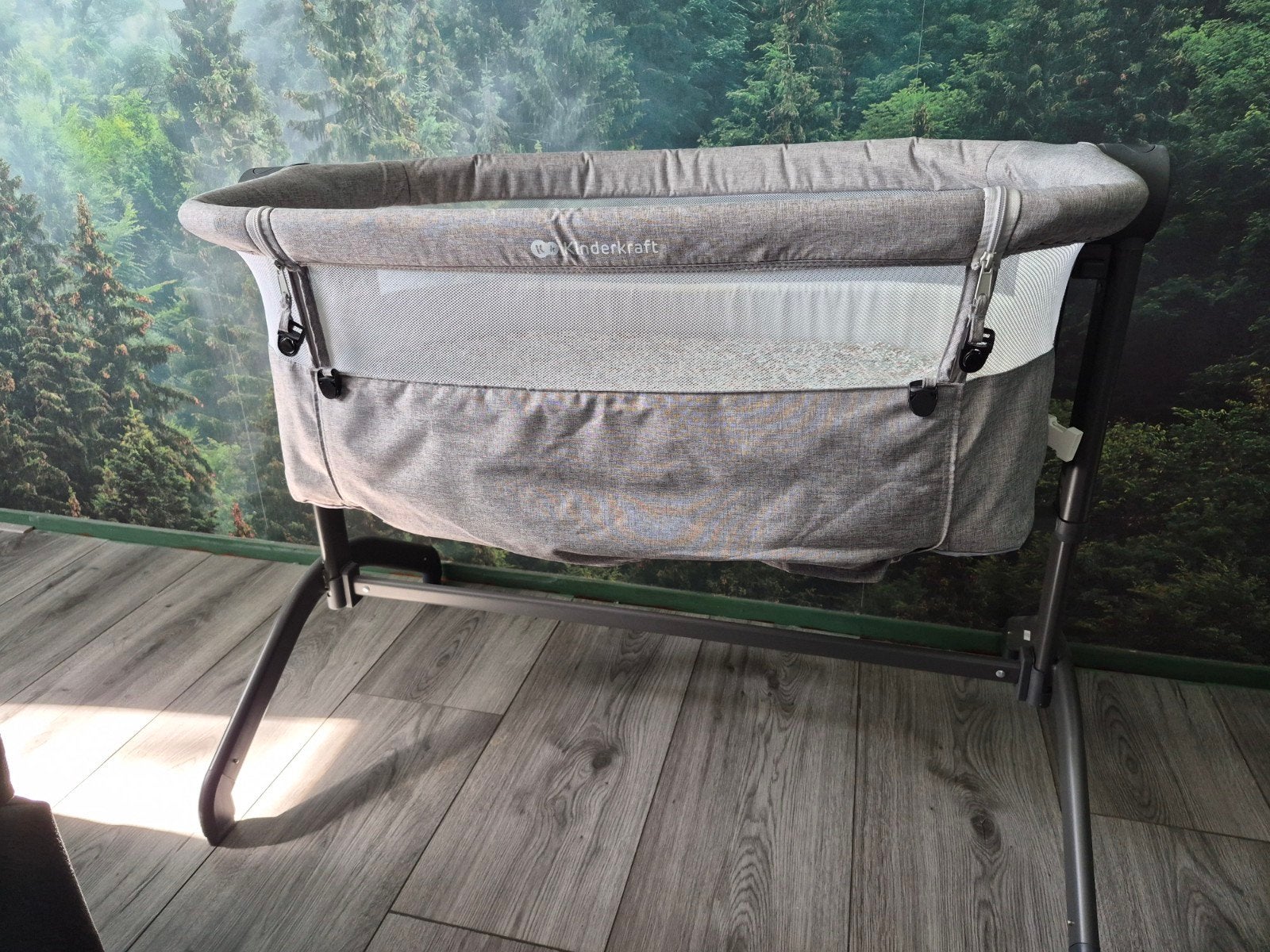 Fijne Co-sleeper met reflux standen, Ophalen, Gebruikt, Wieg