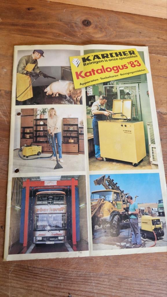Karcher catalogus 1983, Ophalen of Verzenden