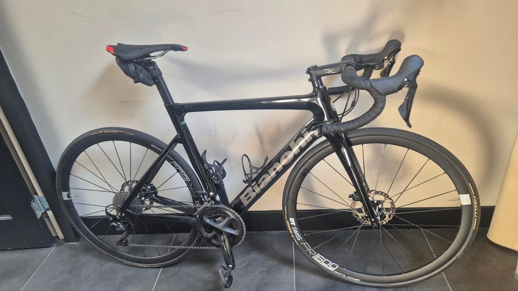 Bianchi Aria Disc - Shimano 105 - DT Swiss PR1600 - Maat 55, Zo goed als nieuw, Meer dan 20 versnellingen, 53 tot 57 cm, Ophalen
