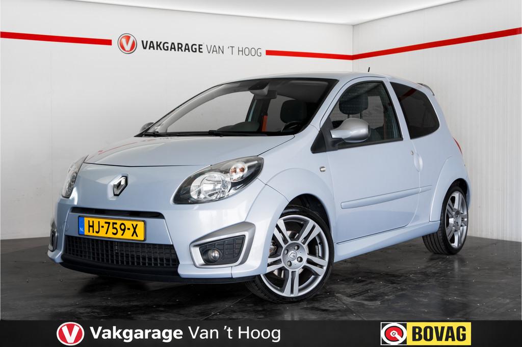 Renault Twingo 1.6 16V RS 131pk! Airco! (bj 2010), Auto's, Renault, Voorwielaandrijving, Zwart, 4 cilinders, 4 stoelen