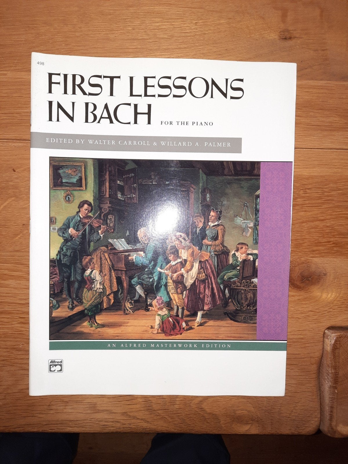 piano: Bach -- First Lessons in Bach, Klassiek, Ophalen of Verzenden, Zo goed als nieuw, Thema