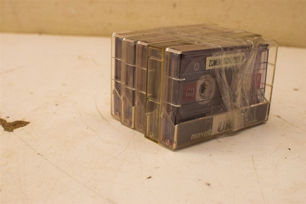 5 stuks Maxell cassettebandjes 46857, Ophalen of Verzenden, Gebruikt, Overige genres, 1 bandje