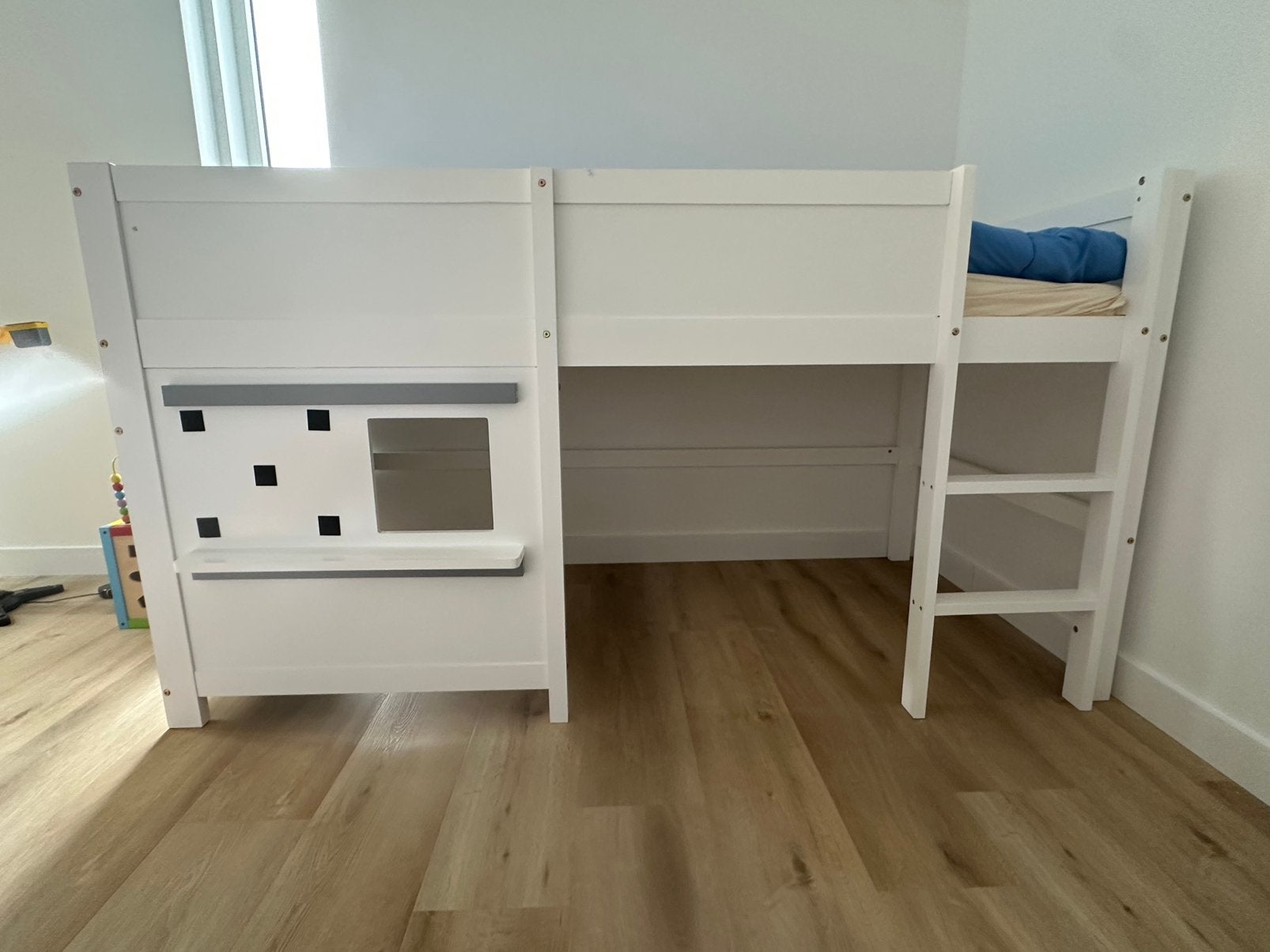 Kinderbed helemaal nieuw nog nooit gebruikt, Ophalen, Nieuw, 180 cm of meer, 85 tot 100 cm