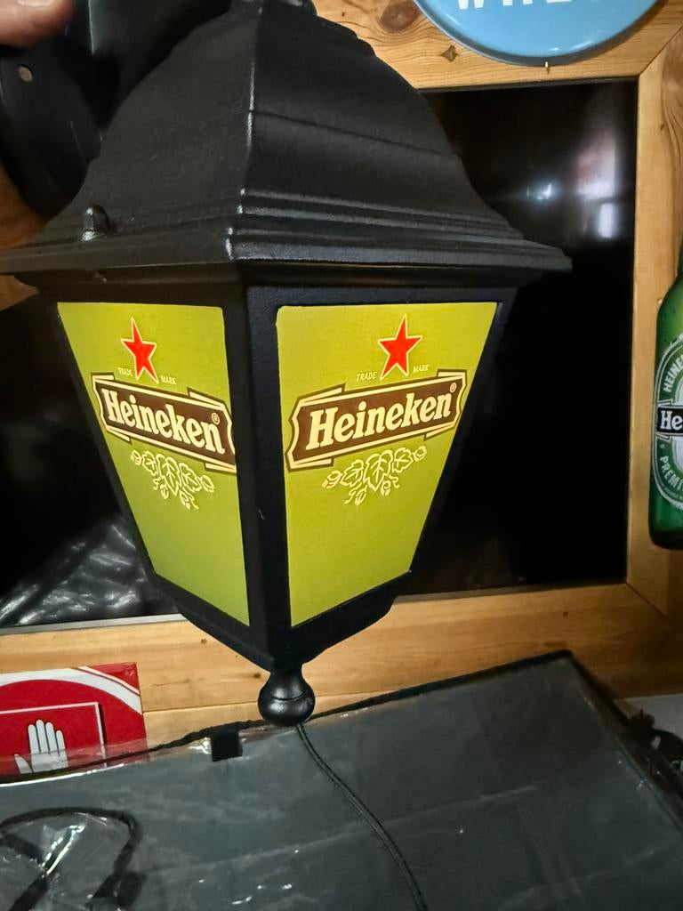 Heineken lamp, Verzamelen, Biermerken, Ophalen of Verzenden, Nieuw, Overige typen, Heineken