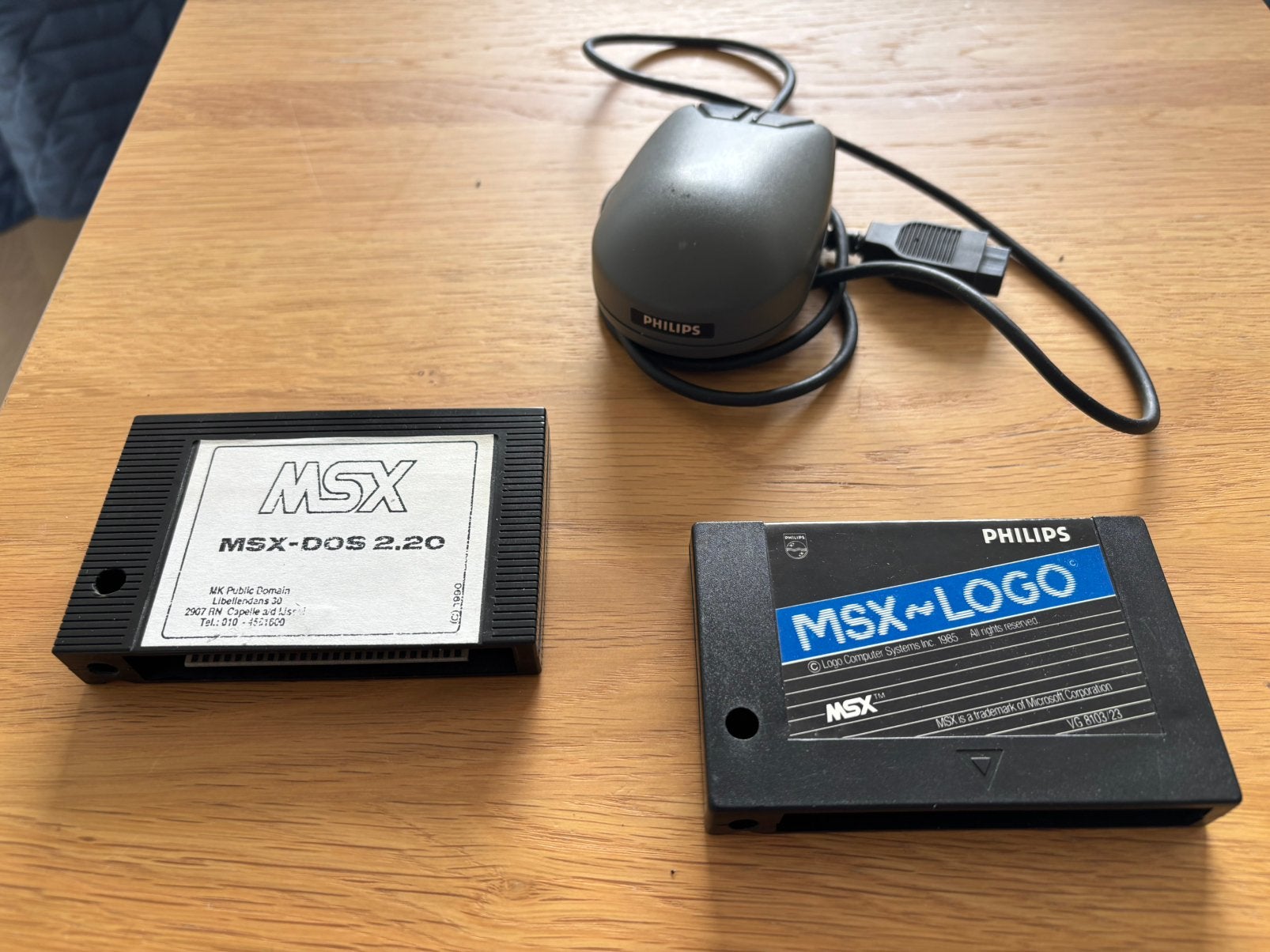 MSX accessoires, Ophalen