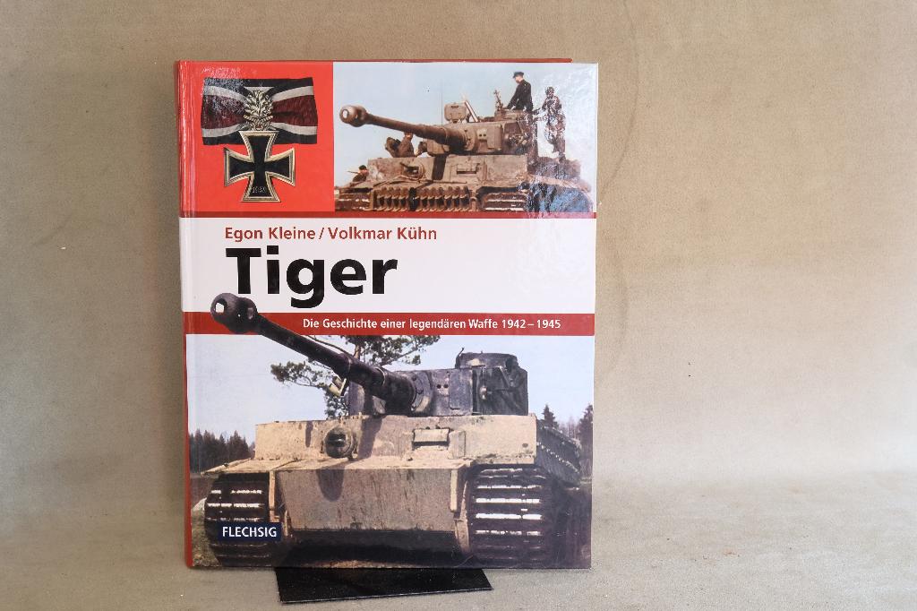 boek Tiger door Egon Klein en Volkmar Kühn  wo2, Ophalen of Verzenden, Tweede Wereldoorlog, Gelezen, Landmacht