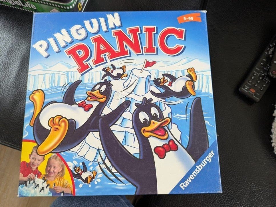 Pinguïn Paniek - Ravensburger bordspel, Drie of vier spelers, Ophalen of Verzenden, Gebruikt, Ravensburger