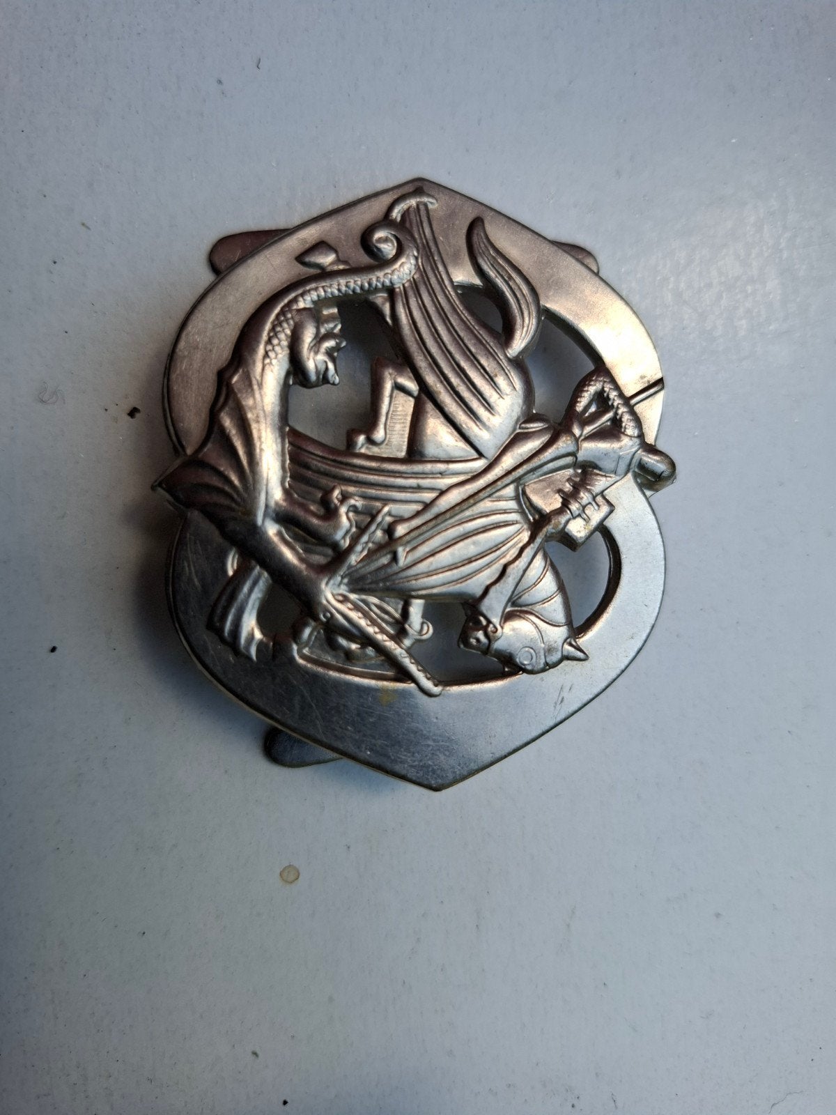 baretembleem buiglippen, Verzenden, Landmacht, Nederland, Embleem of Badge
