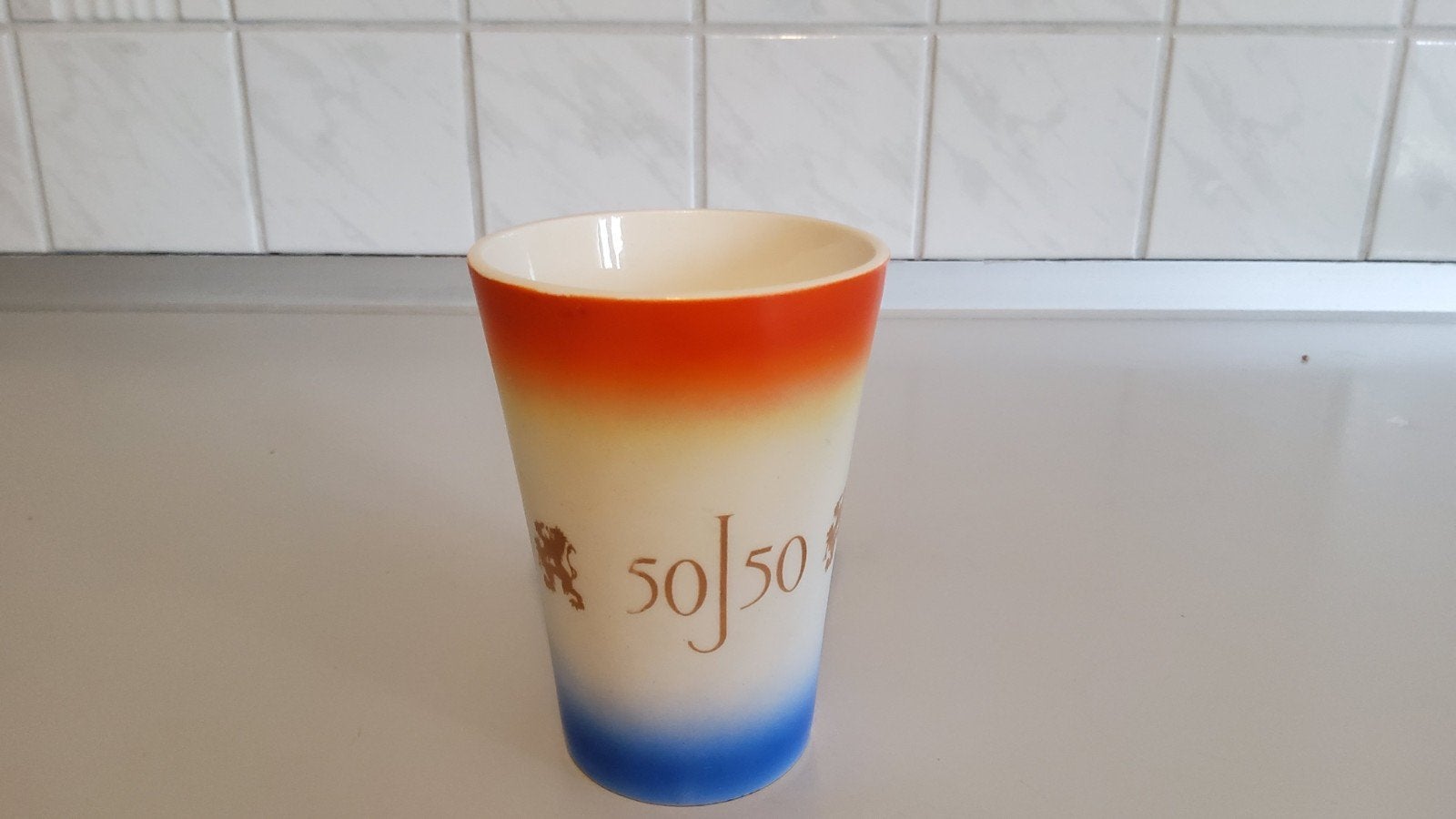 Koningin Juliana herdenkingsbeker 1959, Ophalen, Servies