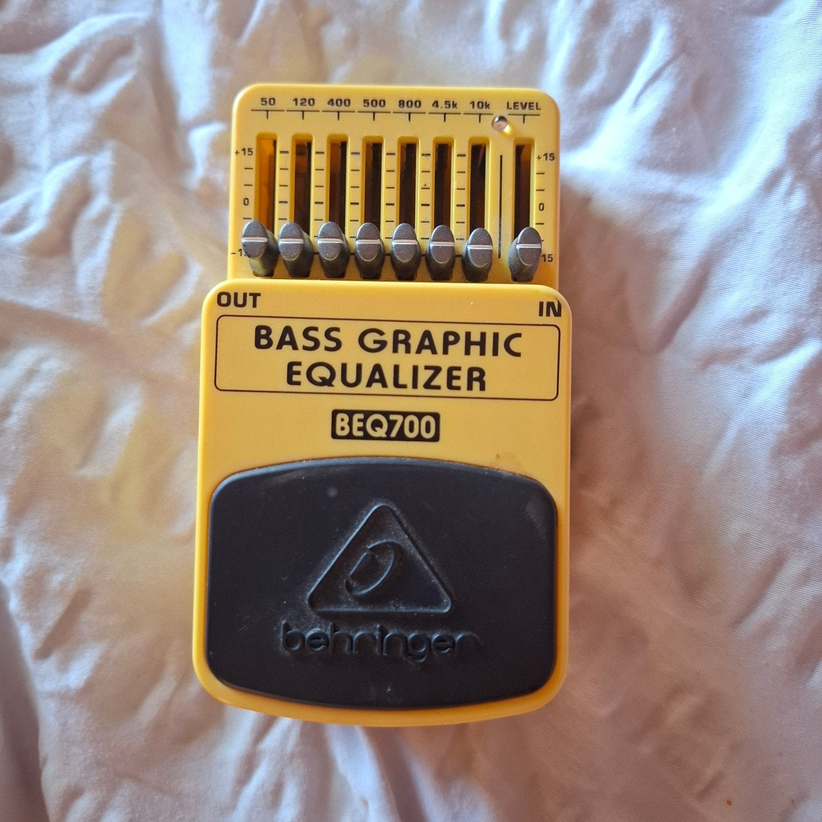 Behringer BEQ700 Bass Graphic Equalizer Pedaal, Muziek en Instrumenten, Effecten, Ophalen of Verzenden, Zo goed als nieuw, Equalizer