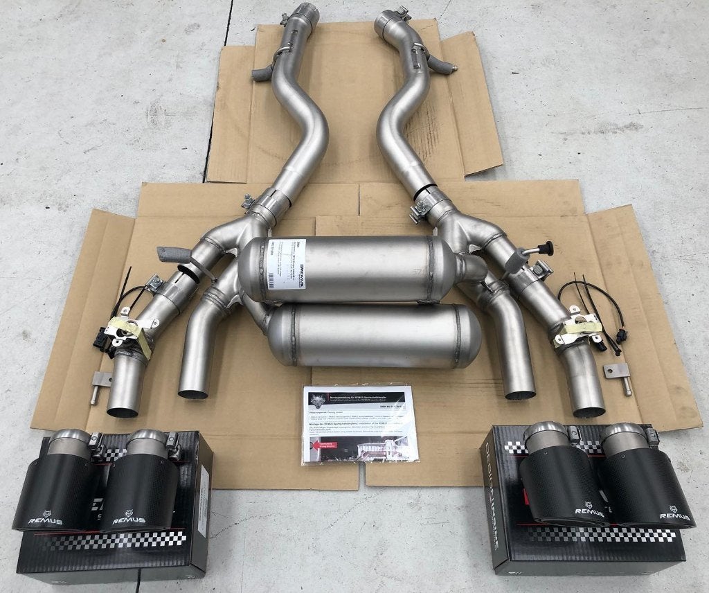 Remus Axle Back uitlaat einddemper - BMW F87N M2 Competition