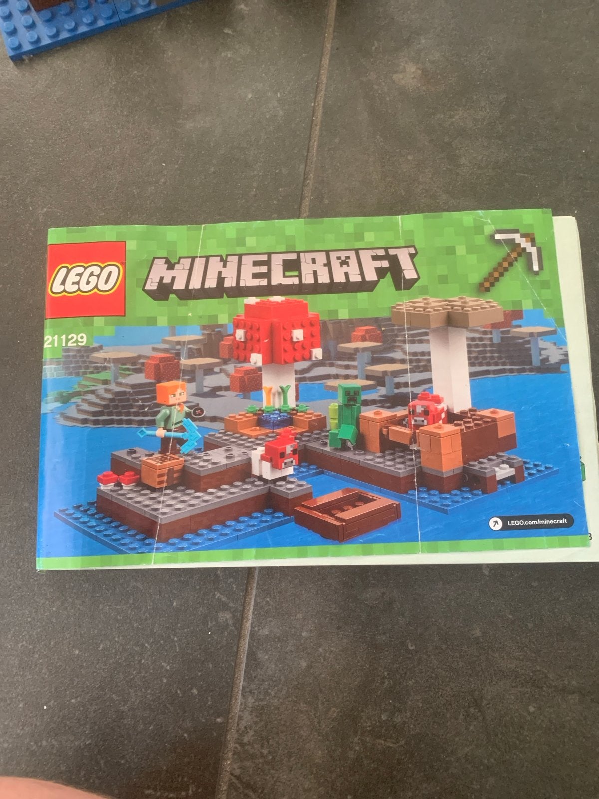 Lego Minecraft De Paddestoel Eiland 21129, Minecraft, Lego, Ophalen of Verzenden, Zo goed als nieuw