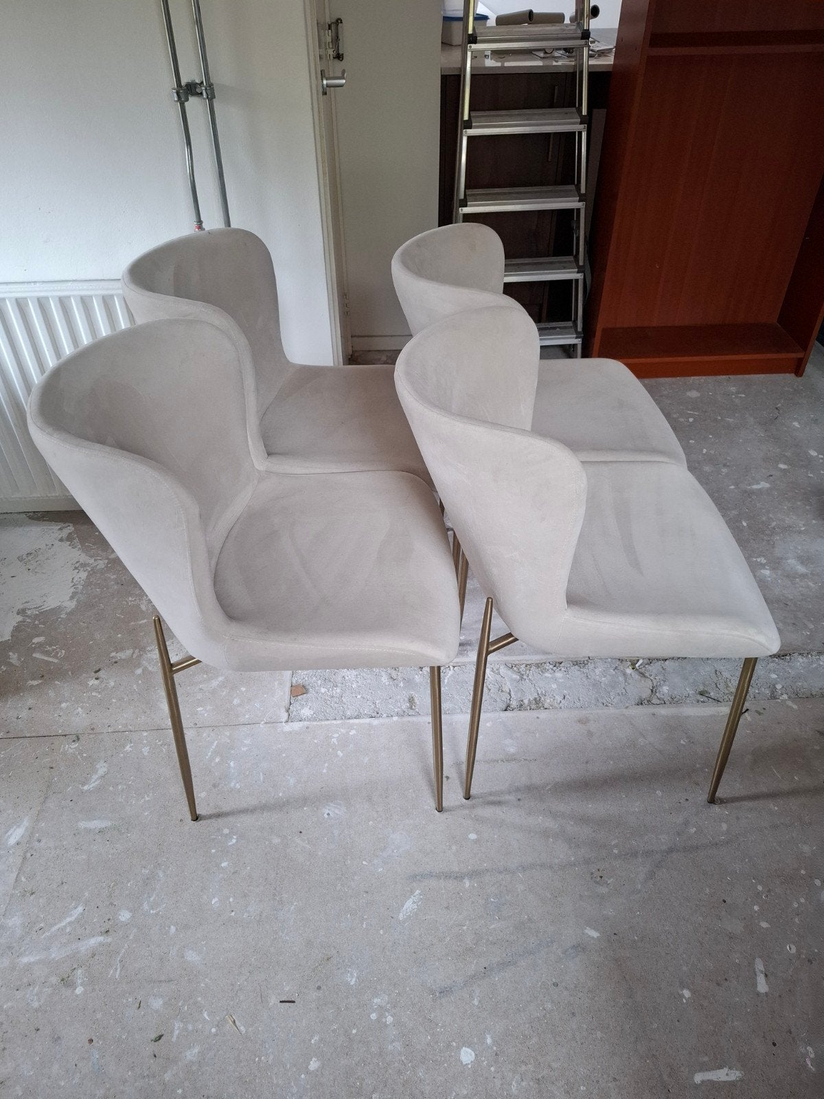 Westwing Tess stoel - 2 stuks beschikbaar, Huis en Inrichting, Stoelen, Twee, Overige kleuren, Modern, Elegant, Ophalen of Verzenden