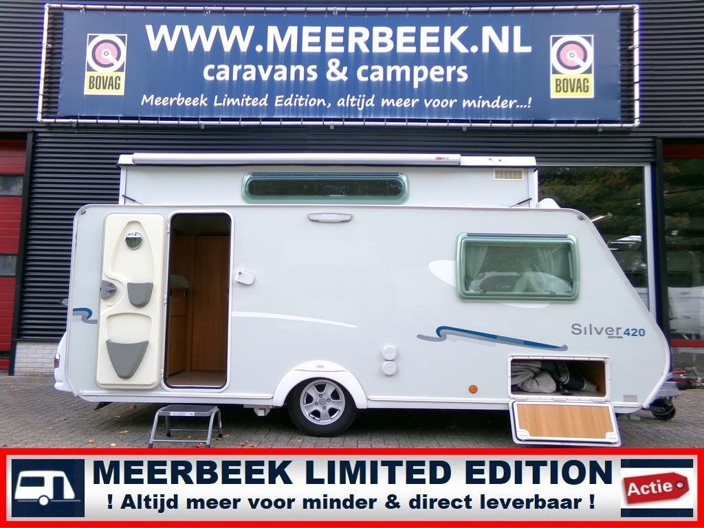 Trigano Silver 420 +MOVER +VOORTENT +LUIFEL +HEFDAK +ALU, Caravans en Kamperen, Trigano, Particulier, Schokbreker, Overige