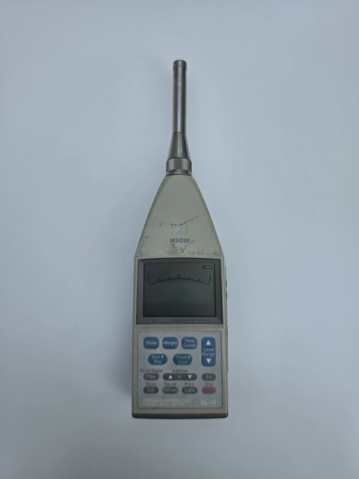 Vintage Rion NL-14 Sound Level Meter geluidsmeter, Ophalen of Verzenden, Gebruikt