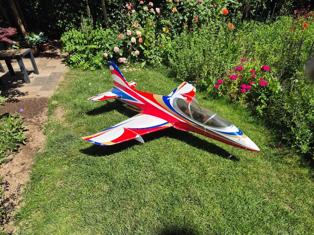 ViperJet (Impellor) - modelvlieger (Lipo 8S - spwd. 1.6m), Hobby en Vrije tijd, 1:72 tot 1:144, Gebruikt, Vliegtuig, Ophalen