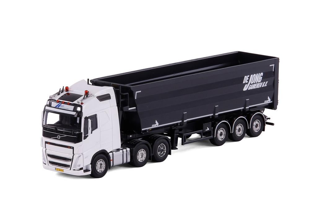 Volvo FH5 Globetrotter met Schrootkipper - De Hoop - De Jong, Hobby en Vrije tijd, Ophalen of Verzenden, Nieuw, Bus of Vrachtwagen