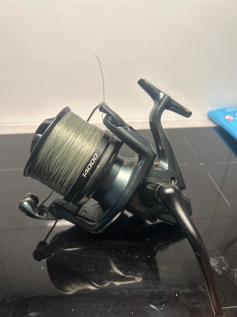 Shimano speedmaster 14000 xtc, Watersport en Boten, Ophalen of Verzenden, Zo goed als nieuw, Molen