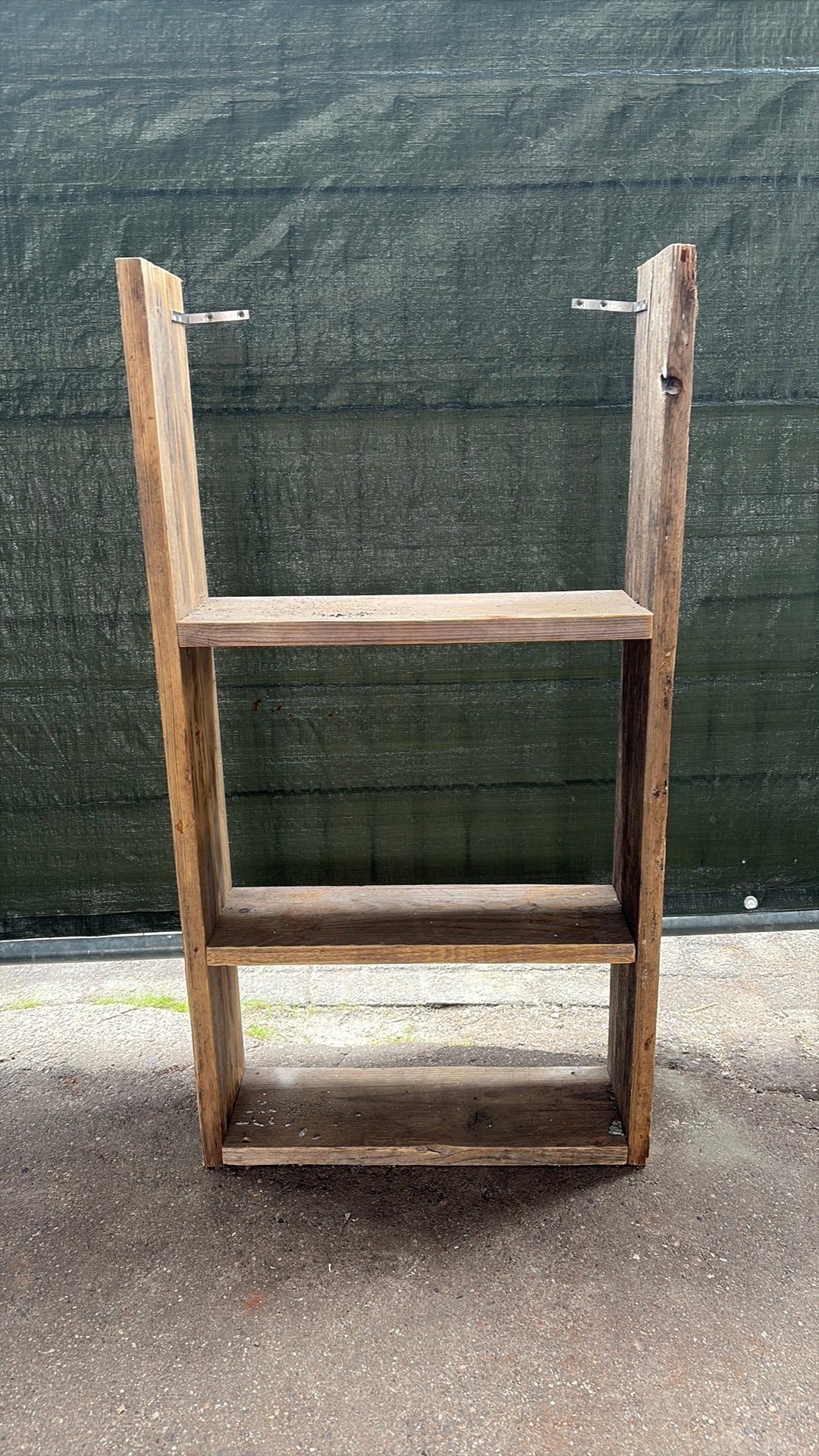 Steigerhouten planken /kastje, Ophalen, Gebruikt