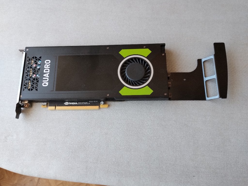 Nvidia Quadro P4000 videokaart; 4 x Displayport; 8 GB, DDR5, Computers en Software, PCI-Express 3, Gebruikt, DisplayPort, Ophalen of Verzenden