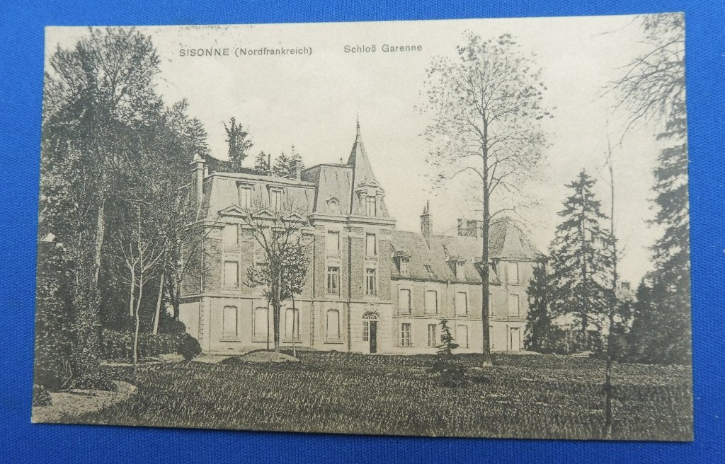 Feldpostkaart Sisonne Etappen-Kraftwagen 1915, Verzenden, Landmacht, Duitsland, Foto of Poster