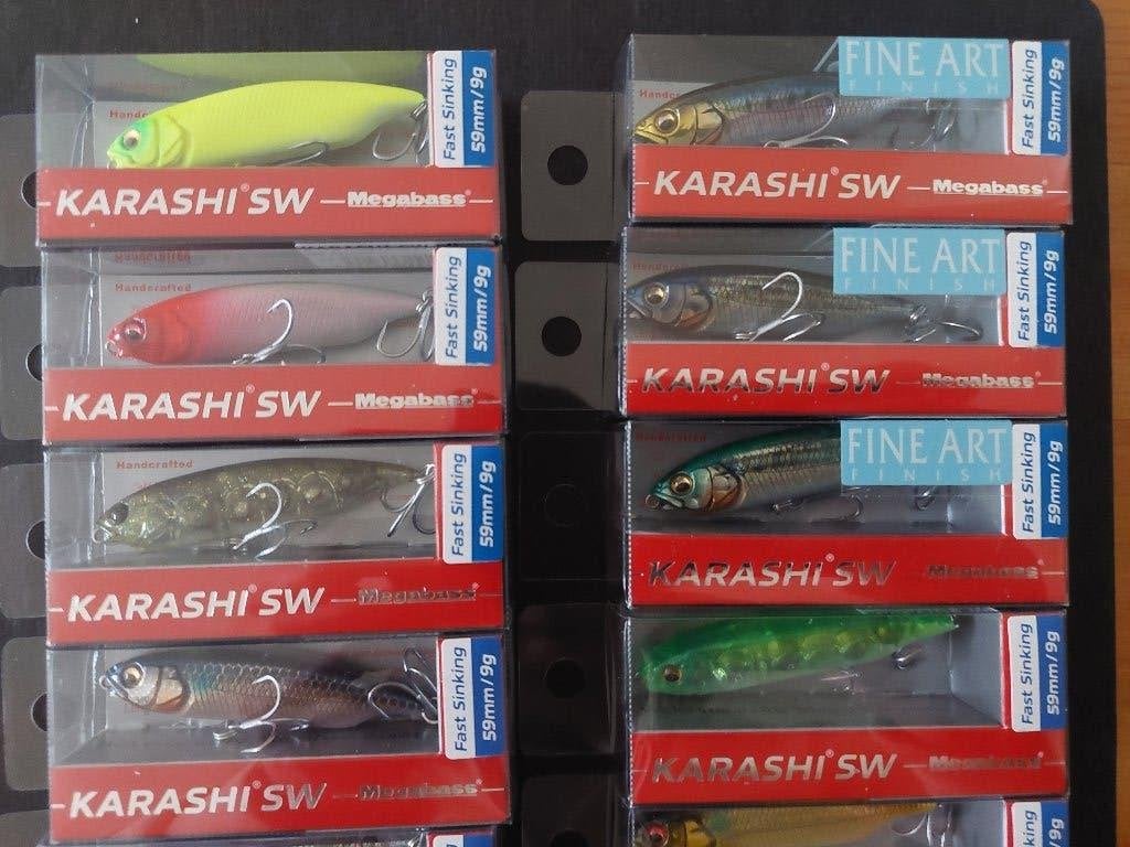 Megabass Karashi SWFS (Fast Sinking - 9g), Overige soorten