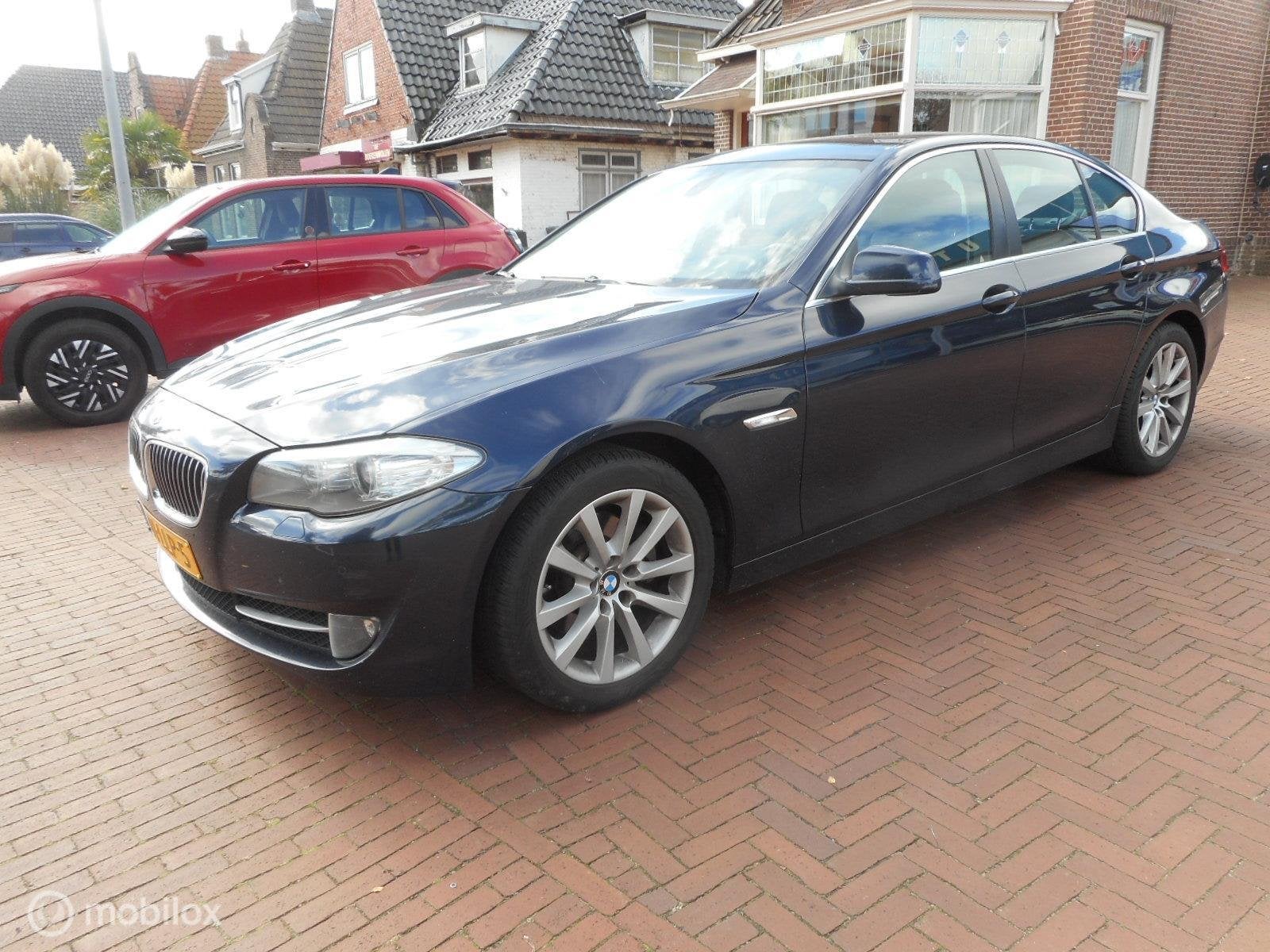 BMW 5-serie 523i Executive, Auto's, Euro 5, Achterwielaandrijving, Gebruikt, Blauw