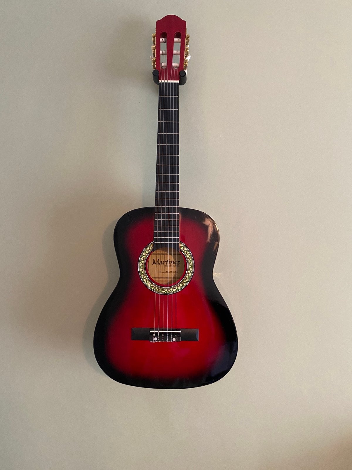 3/4 klassieke kindergitaar Martinez, Ophalen, Gebruikt, Klassieke of Spaanse gitaar, Met koffer