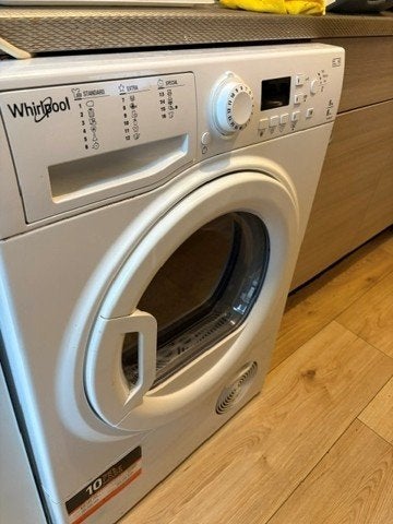 Whirlpool droger, Ophalen, 6 tot 8 kg, Gebruikt, Minder dan 85 cm