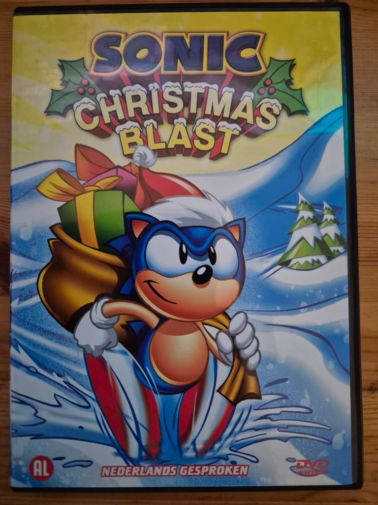 Sonic Christmas Blast DVD - Nederlands Gesproken, Avontuur, Alle leeftijden, Ophalen of Verzenden, Zo goed als nieuw