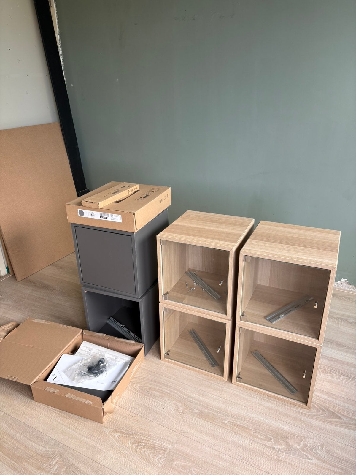 Ikea Eket kastjes, Ophalen, Zo goed als nieuw, Minder dan 45 cm