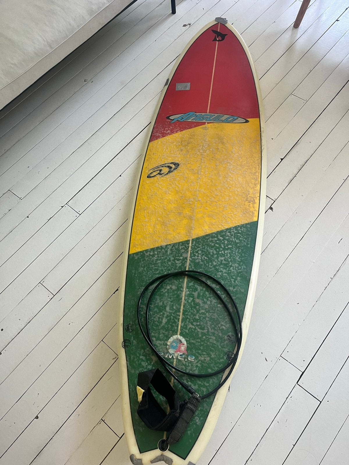 Surfset: Funboard 6.10, wetsuits en bodyboard, Watersport en Boten, Golfsurfen, Ophalen, Gebruikt, Funboard, Met draagtas
