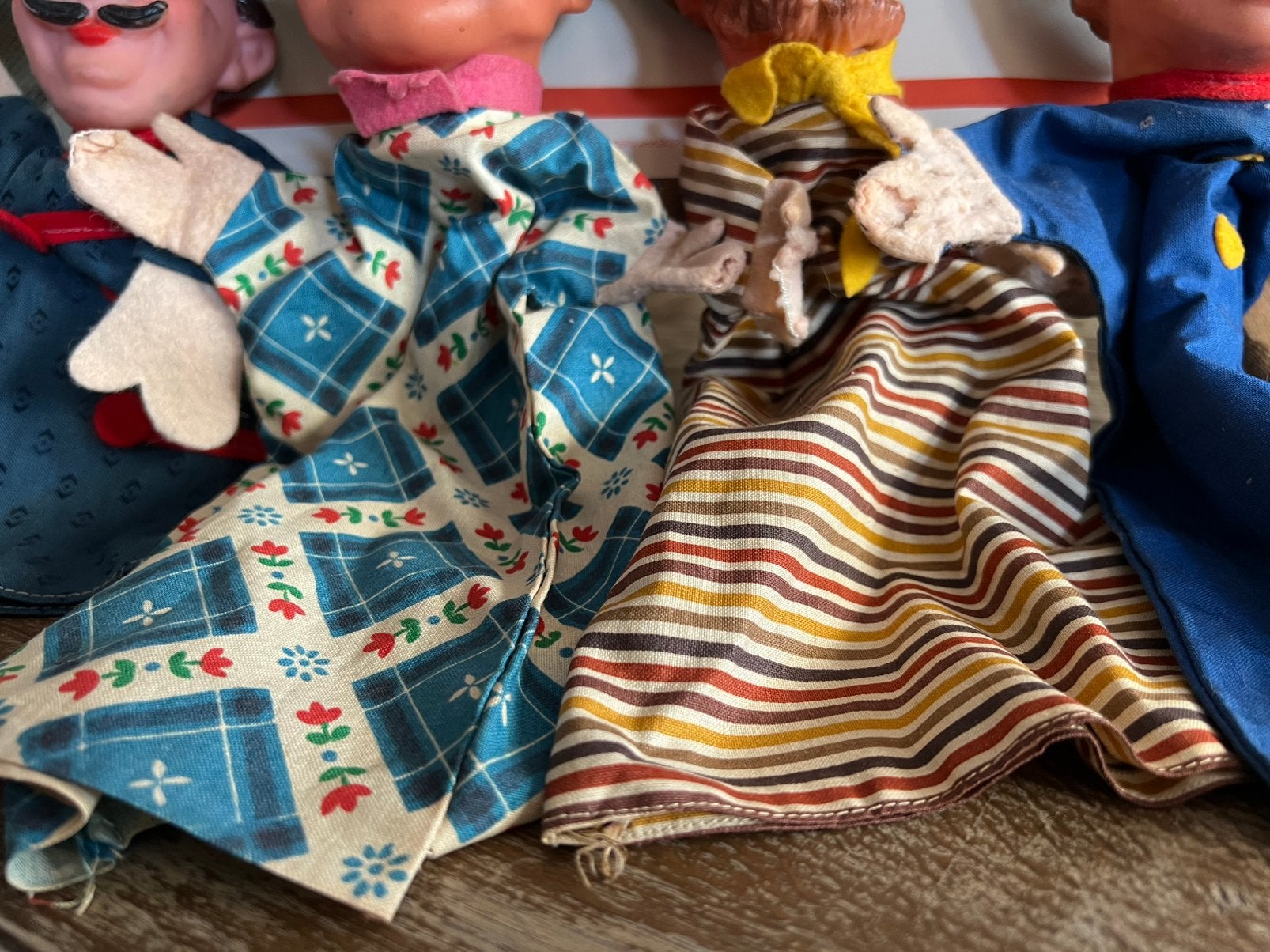 VINTAGE POPPENKASTPOPPEN, Ophalen of Verzenden