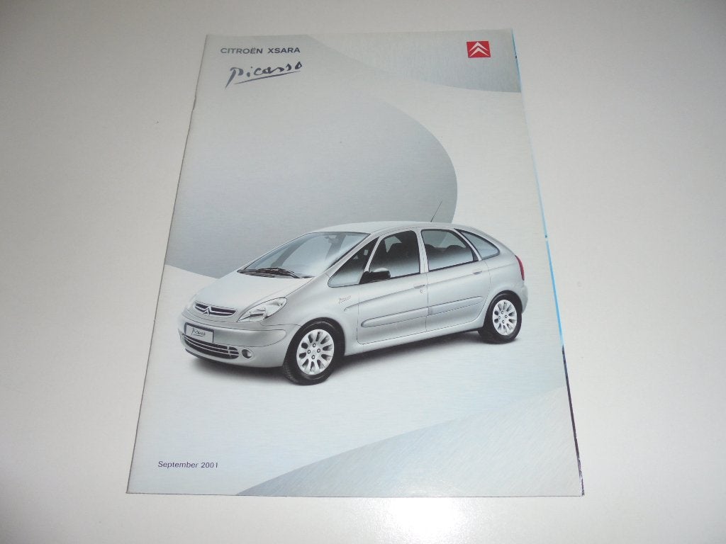 brochure Citroen Xsara Picasso  2002, Ophalen of Verzenden, Zo goed als nieuw, Citroën