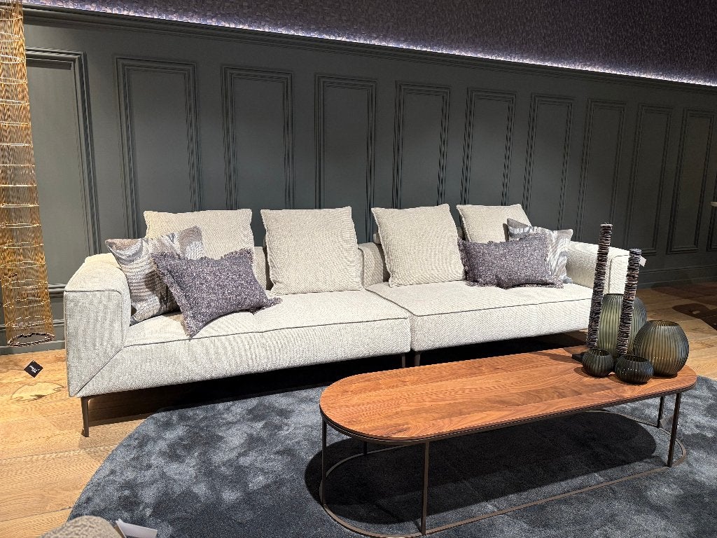 Jori Longueville bank, Huis en Inrichting, Banken | Bankstellen, Ophalen, 75 tot 100 cm, Rechte bank, Stof