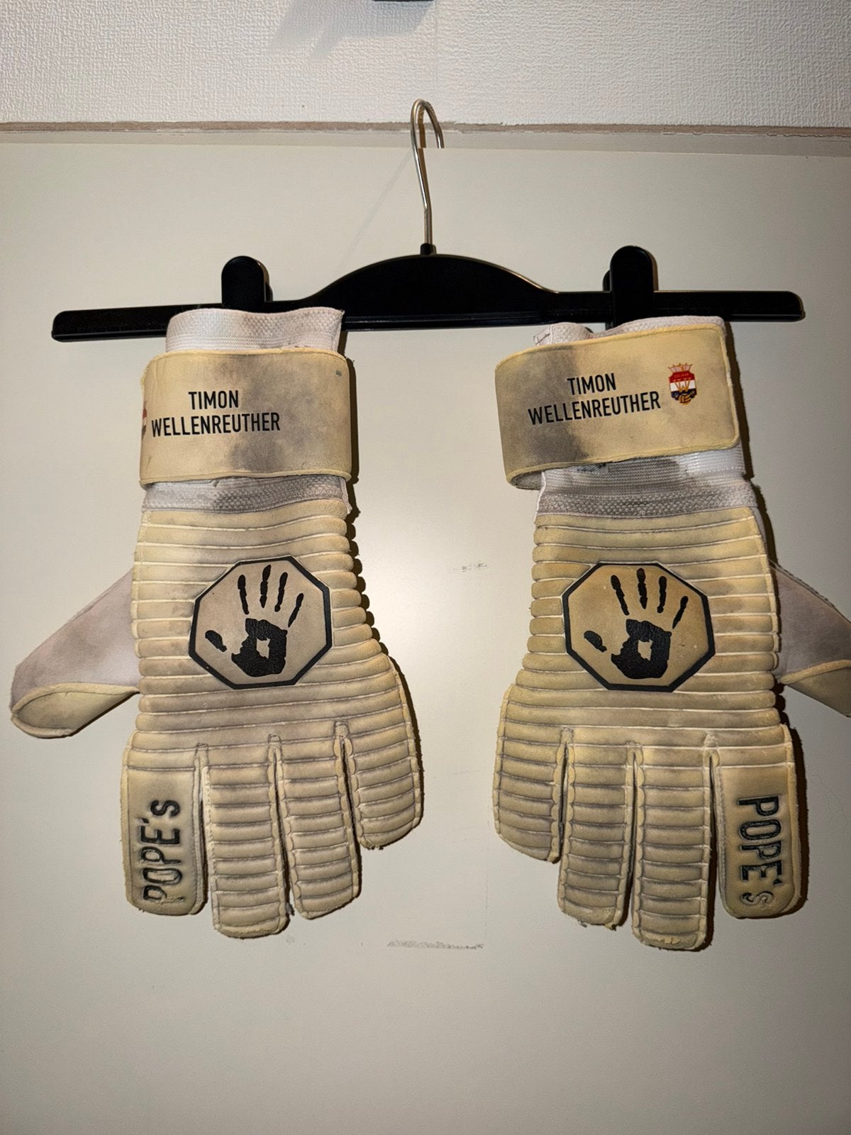 Match worn keepershandschoenen, Maat XS of kleiner, Ophalen of Verzenden, Handschoenen