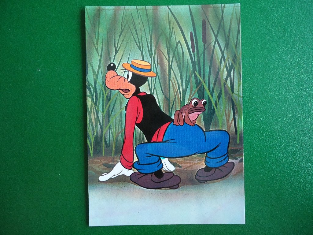 (742) DISNEYKAART: Goofy, Verzenden, 1980 tot heden, Ongelopen