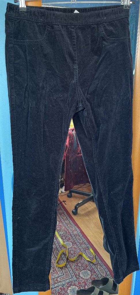 mooie zwarte rib skinny M&S 38/40 nieuw, Maat 38/40 (M), Verzenden, Zwart, Nieuw