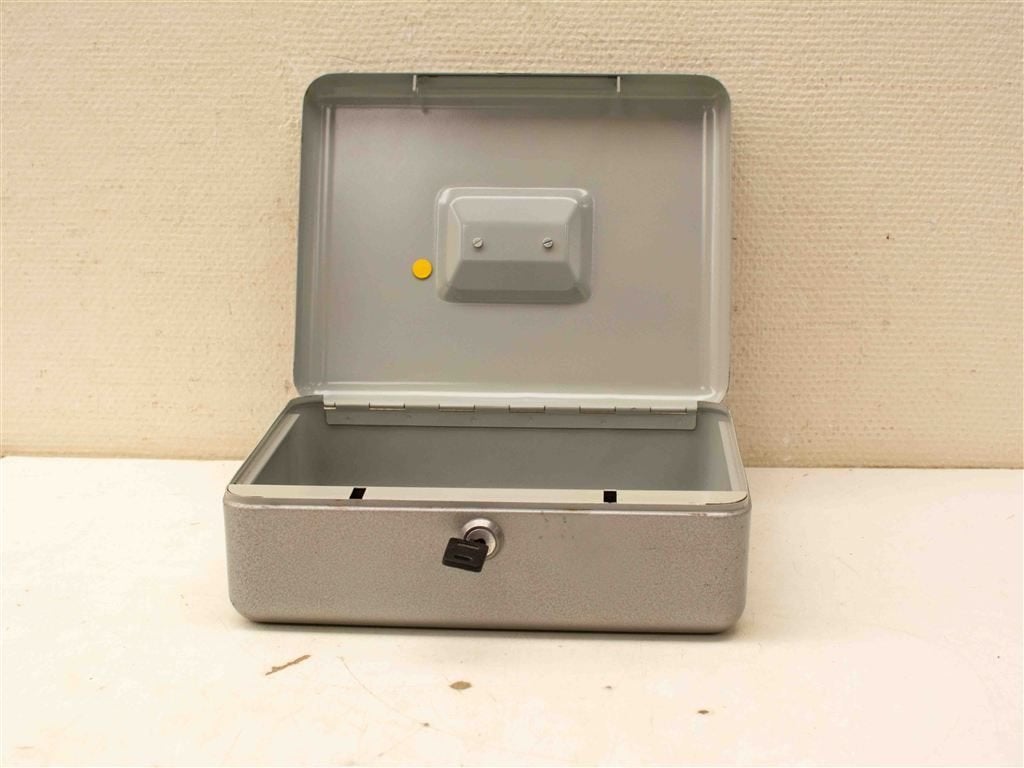 Beaumont metalen geldkistje 38521, Huis en Inrichting, Ophalen of Verzenden, Gebruikt, 50 tot 100 cm, Minder dan 50 cm