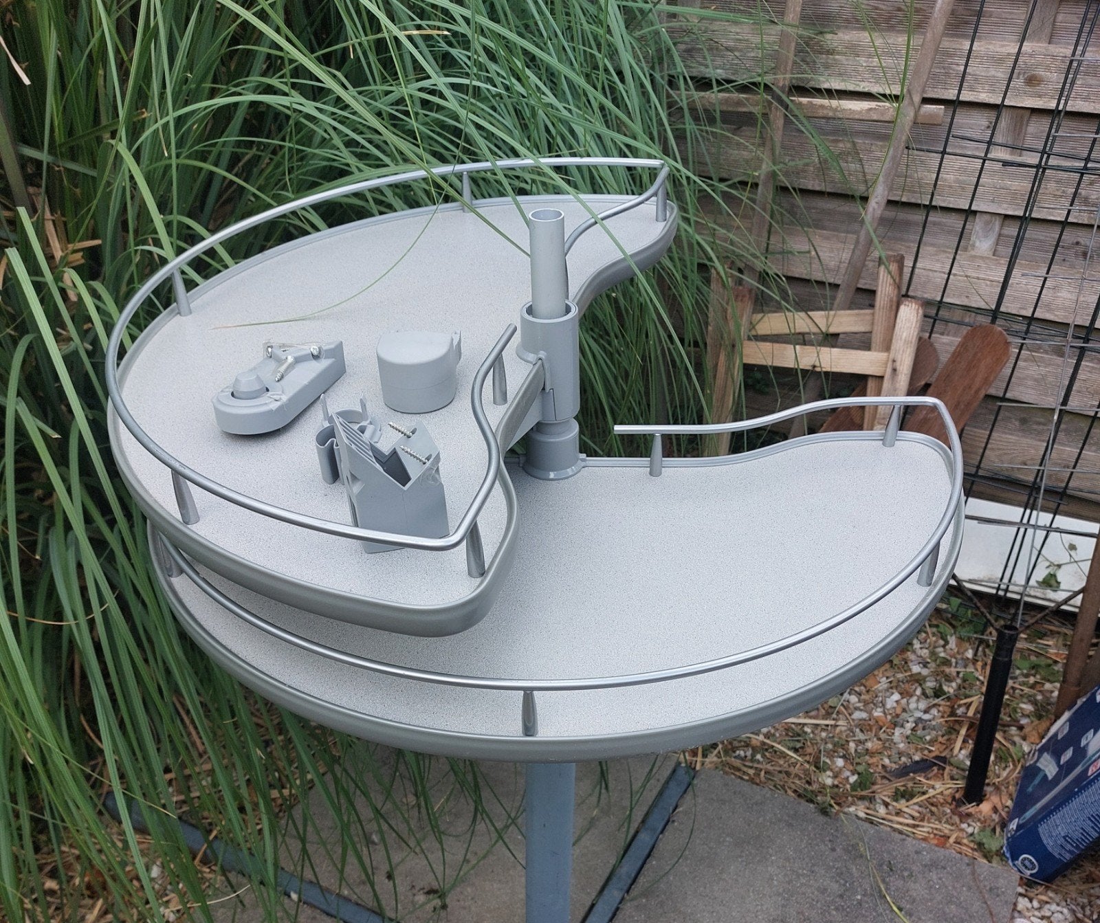Draaiplateau voor hoekkeuken kast, 60 cm deurbreedte, Ophalen, Overige typen, Nieuw, Metaal