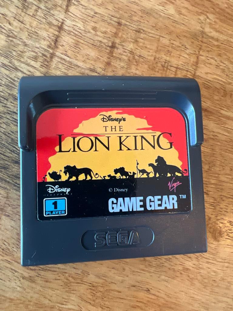 Disney's The Lion King Game Gear (Sega), Spelcomputers en Games, Gebruikt, Game Gear, 1 speler, Ophalen of Verzenden