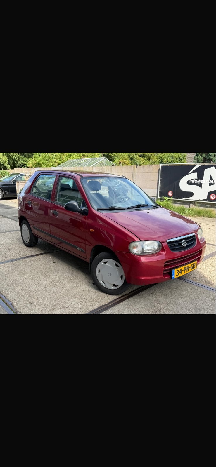 Suzuki Alto 1.1 16V 5d AGS 2004 Rood, Auto's, Suzuki, Voorwielaandrijving, 750 kg, 4 cilinders, 4 stoelen