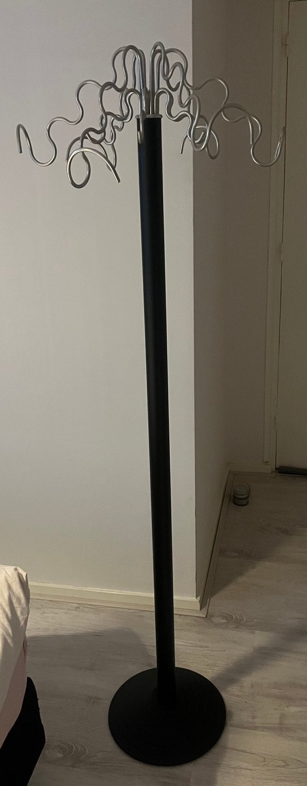 Design staande kapstok/moderne garderobekapstok 12 haken, Ophalen, Gebruikt, Metaal, Staande kapstok