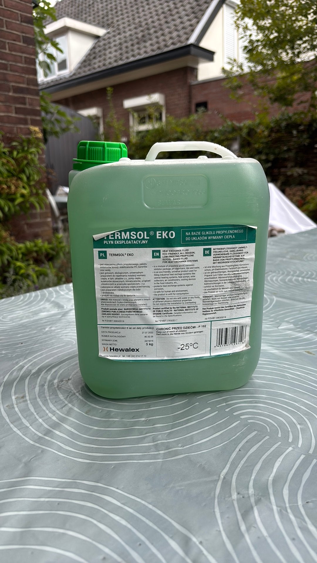 Proyleen glycol 5 liter, Ophalen of Verzenden, Nieuw