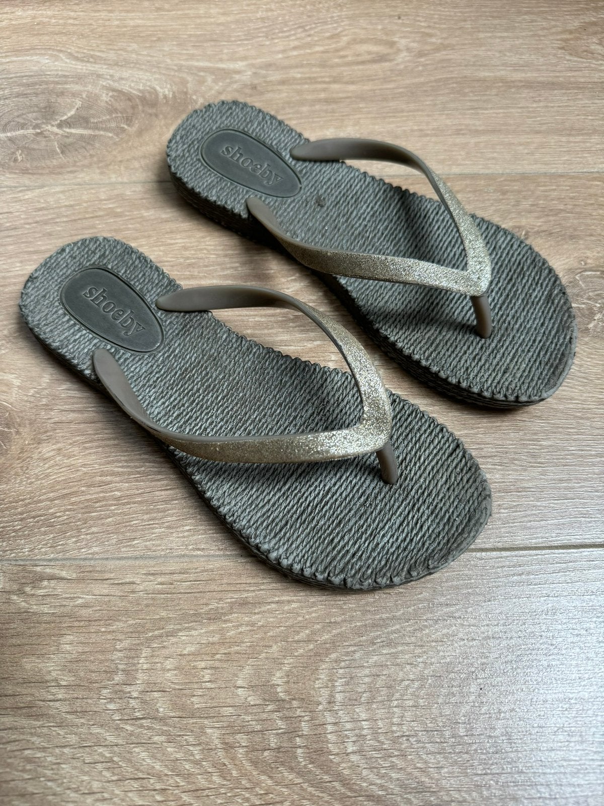 Shoeby meisjes teenslippers maat 34, Gebruikt, Meisje, Overige typen, Ophalen of Verzenden