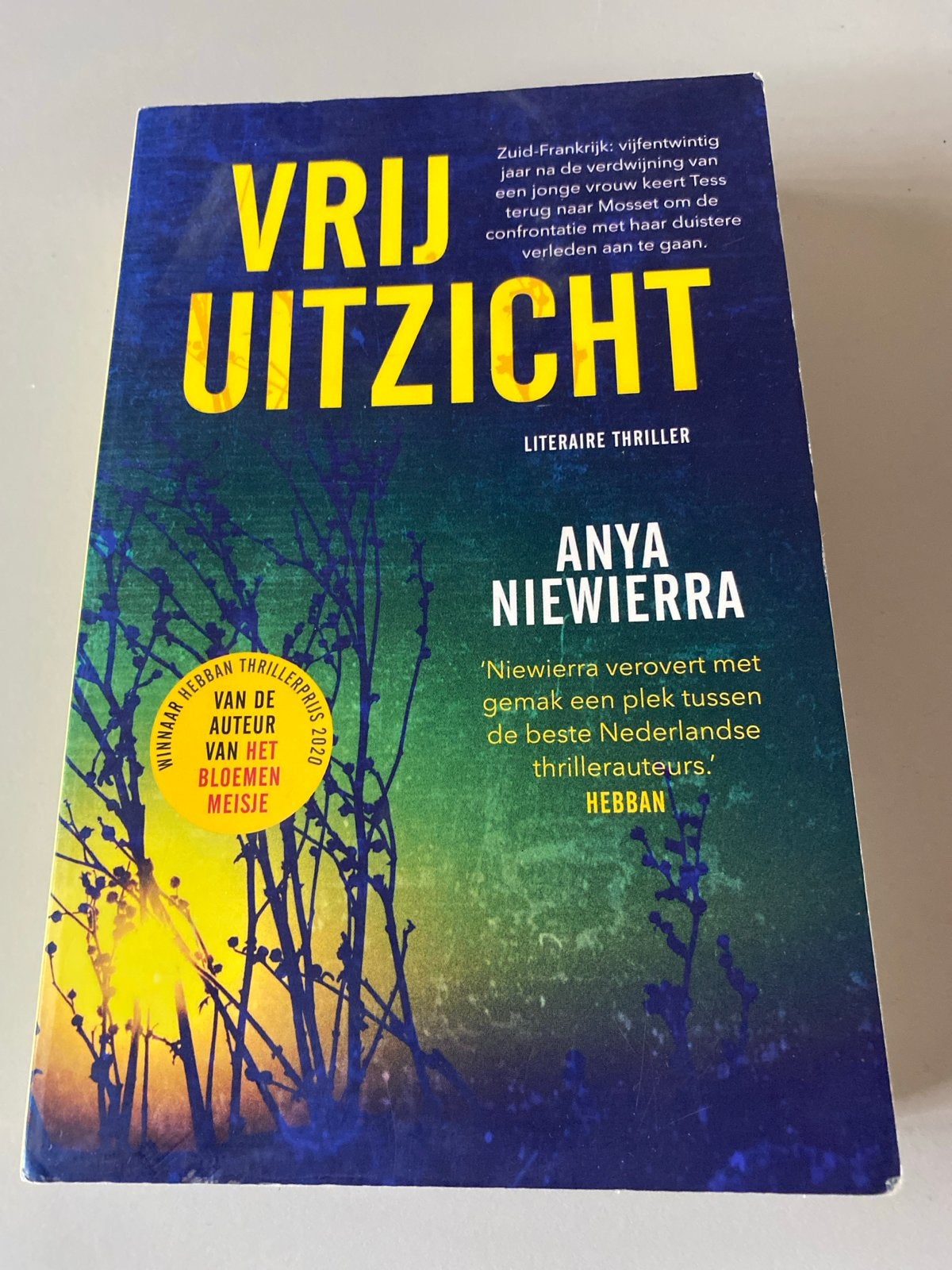 Vrij Uitzicht - Anya Niewierra (Literaire Thriller), Boeken, Ophalen of Verzenden, Gelezen, Nederland