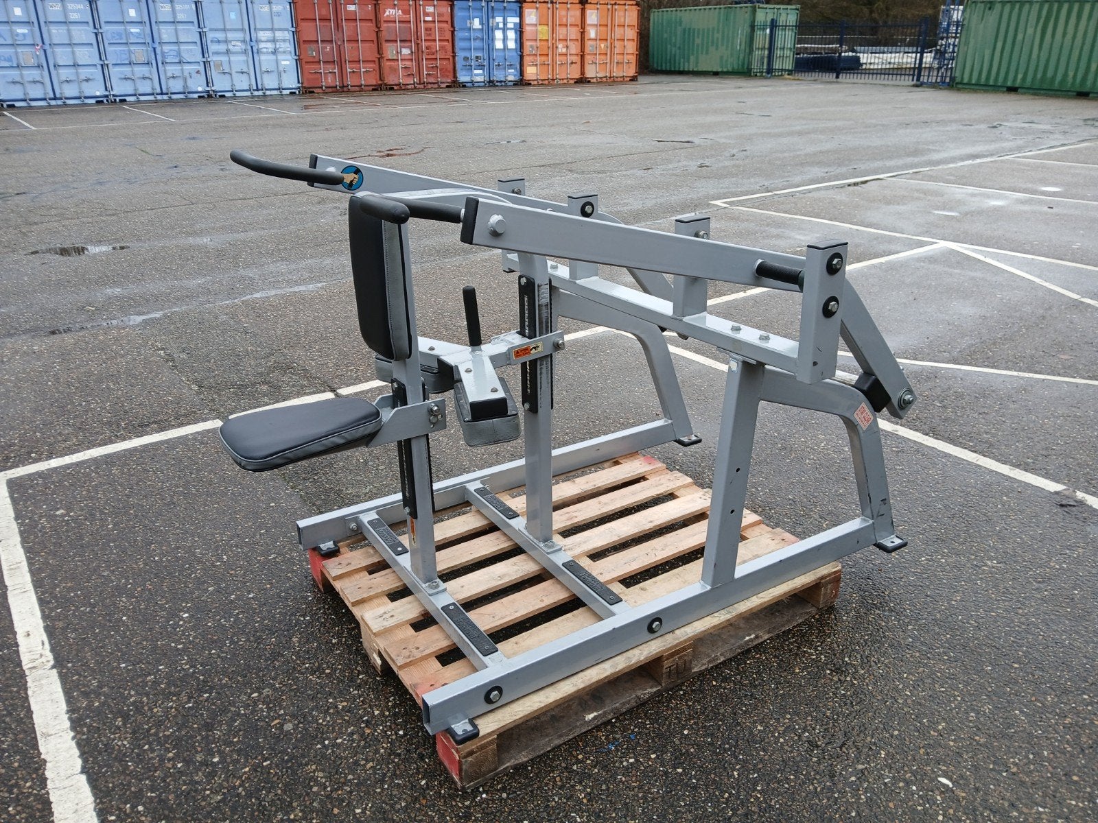 Plate loaded dip machine namaak Hammer Strength, Ophalen, Gebruikt, Armen, Overige typen