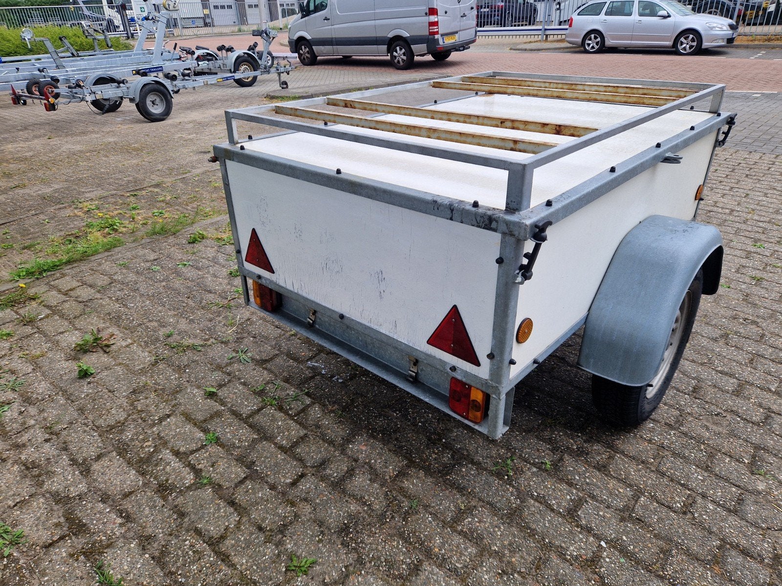 Rieske bagagewagen bakmaat 150CM !!!, Auto diversen, Ophalen, Gebruikt