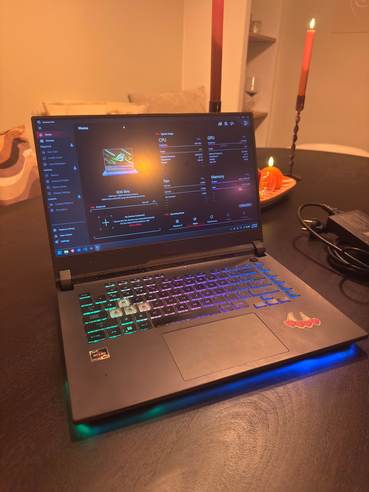 Foto 2 van ASUS ROG Strix Gaming Laptop - AMD Ryzen 7, RTX 3060