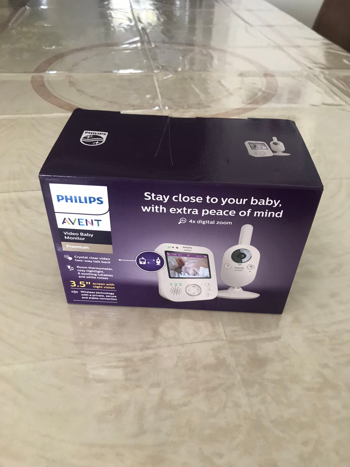 Philips stay close to tour baby Sith extra peacenik of mond, Ophalen of Verzenden, Nieuw, 250 meter of meer, Camera